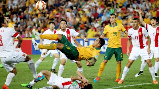 Interesting times: After Tim Cahill and the Socceroos showed China how it's done on the field, will Australian football repeat that off the field on the back on Chinese investment in Australia.