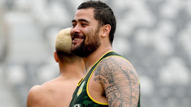 Andrew Fifita made a last-minute decision to play for Tonga.