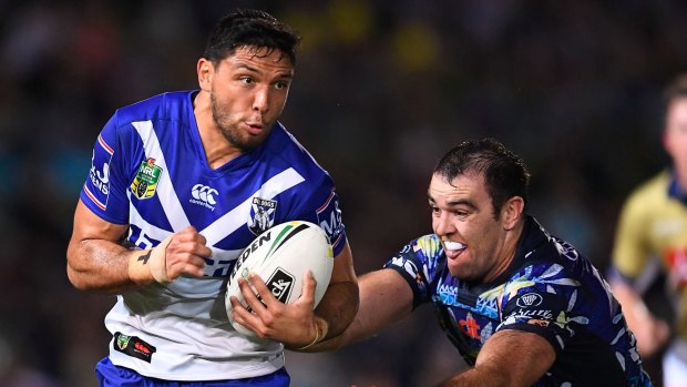Bulldogs bound? Former Bulldog Curtis Rona is open to an NRL return if the Western Force are culled. 