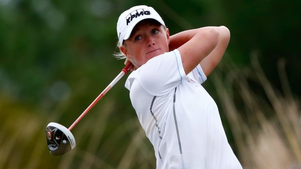 Stacy Lewis swept the awards, which hasn't been done by an American woman since 1993.