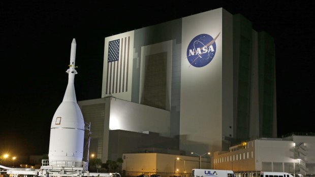 First steps: NASA hopes Thursday's test launch of the Orion capsule will lead to human exploration of Mars.