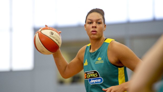 Left out: Opal Liz Cambage.