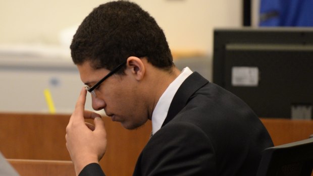 Accused of rape and murder: Philip Chism in court on Thursday.