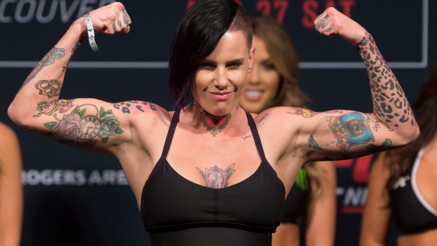 Brisbane UFC fighter Bec Rawlings.