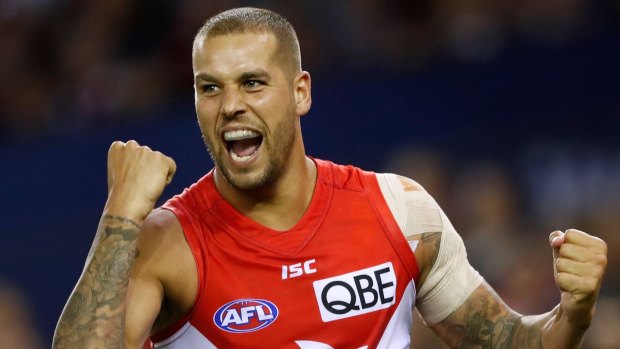 Milestone: Buddy Franklin is keen to celebrate his 250th match with a win.