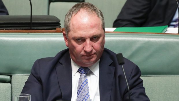 First on the list of wrong is Barnaby Joyce.