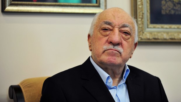 Islamic cleric Fethullah Gulen at his American home in July.