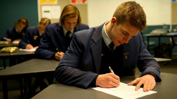 Salesian College in Sunbury has adopted blind marking for all its English classes to avoid bias. 