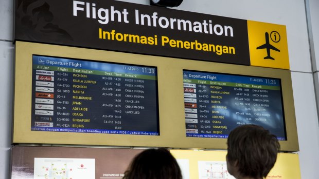Flights resume after Virgin cancelled all flights in and out of Bali on Wednesday, and Jetstar had to send back a plane to Melbourne.