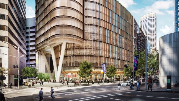 200 George Street, near Circular Quay, Sydney, will be among the city's most sustainable office towers.