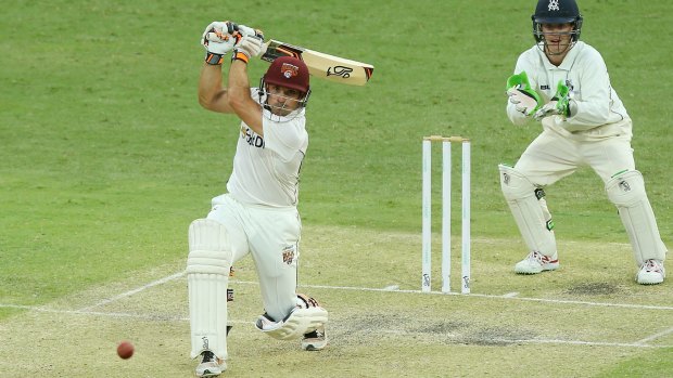 Classy keeper: Chris Hartley made his mark in the Sheffield Shield. 