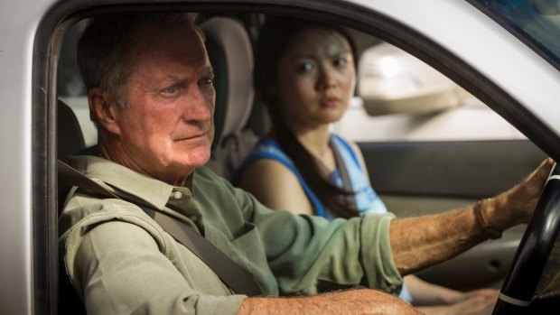 Bryan Brown and Jenny Wu, like the rest of the cast in <i>Australia Day</i>, have a message to deliver.