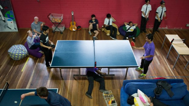 Ping-Pong-a-thon aims to raise awareness of Domestic Violence.