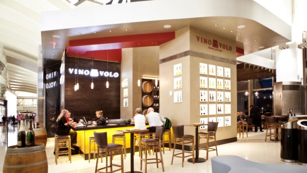 Wine-taste local wines at Vino Volo, which can be found at Tom Bradley International Terminal.