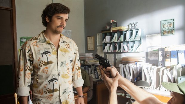 Wagner Moura stars in Narcos.