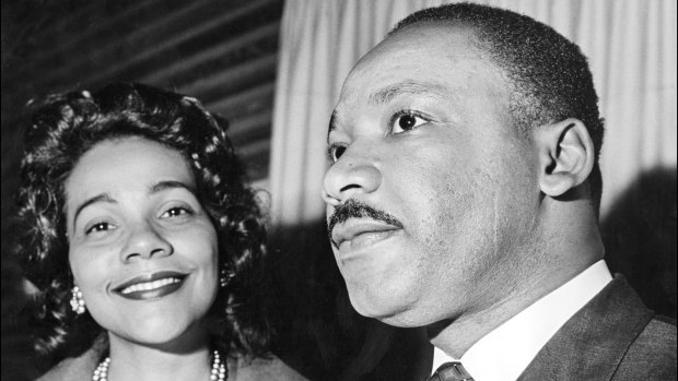Martin Luther King jnr and his wife, Coretta Scott King, in December 1964, when he received the Nobel peace prize.