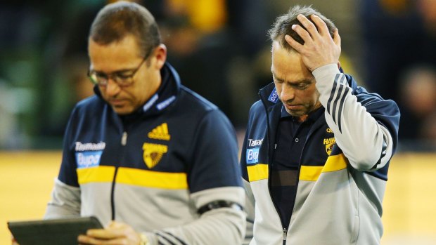 Alastair Clarkson had much to ponder on Friday night.