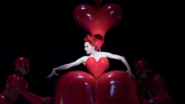 Amy Harris as The Queen of Hearts.