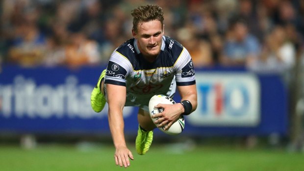 Super Hess: Coen Hess made his case for a call-up to Queensland's Origin side with a strong performance for North Queensland against Parramatta.