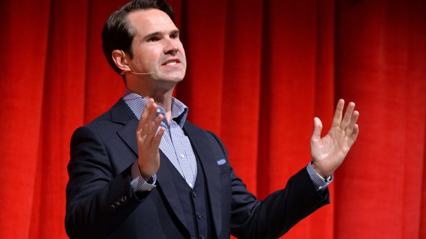 Jimmy Carr pushes boundaries.