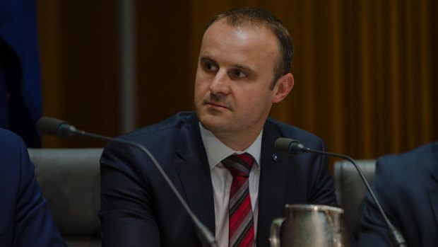 Chief minister Andrew Barr is calling on the Federal government to restore health and education funding and increase infrastructure funding.
