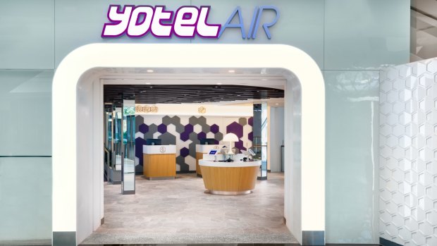 YotelAir in Singapore Airport's Jewel complex has flexbile check-in and check-out times.