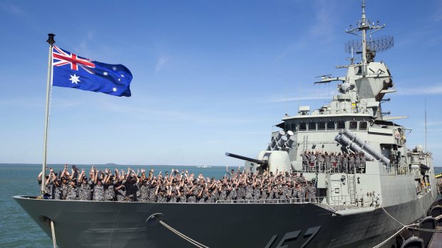 The government's commitment to building new naval ships in Australia may be good politics but is far from being sound policy. 