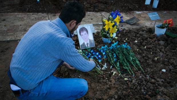 The grave of Hazara asylum seeker Mohammad Hadi, one of a spate of suicides amongst Afghanistan Hazara asylum seekers in Australia.