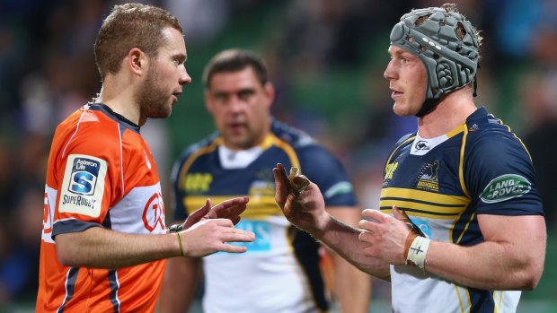 Sunday morning's qualifying final will be David Pocock's first taste of Super Rugby play-off action.