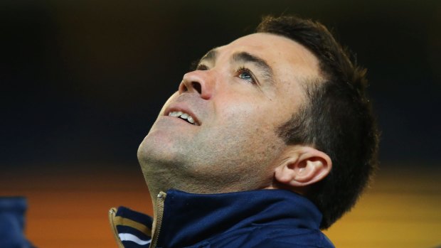 Looking up: Cats coach Chris Scott pleased his side found a way to win against the Tigers.