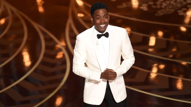 Host Chris Rock speaks onstage during the 88th Annual Academy Awards at the Dolby Theatre on February 28, 2016 in Hollywood, California.