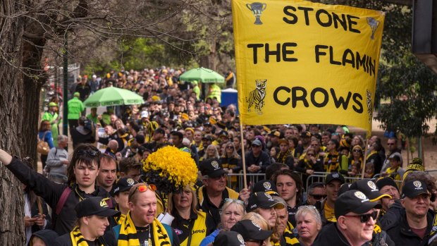 Crowds gather at the Richmond family day.