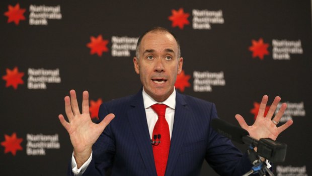 NAB chief executive Andrew Thorburn plans to spin off the bank's UK business this year.