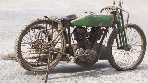 Harley-Davidson FHA 8-Valve V-Twin racers are rare and this one has been in storage for more than 50 years.