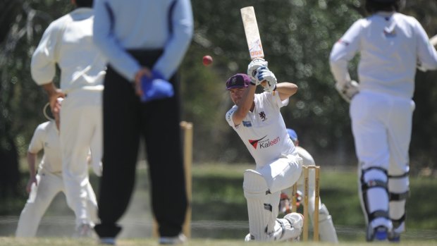 Wests batsman Ethan Bartlett guided his side to victory over Norths.
