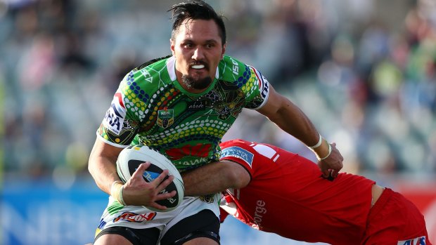 Jordan Rapana is ready for his Canberra Raiders comeback.