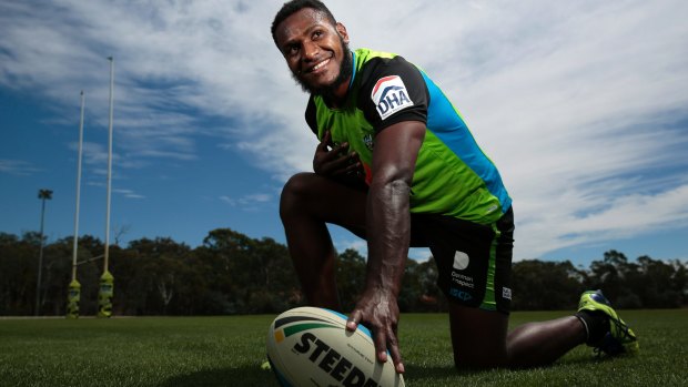Canberra Raiders winger Kato Ottio is still dreaming of his NRL debut.