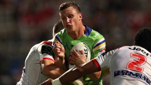 Jack Wighton produced a costly error against the Dragons.
