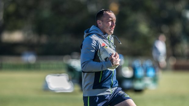 Raiders hooker Josh Hodgson says the Green Machine's ambitions haven't changed.