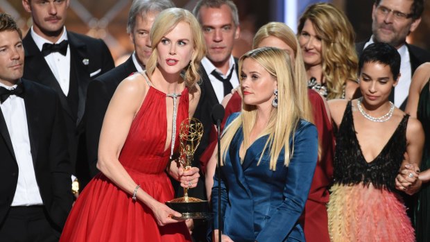 Nicole Kidman used her Emmys win to shine a light on domestic violence, a theme of 'Big Little Lies'.