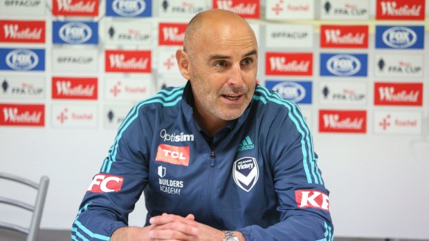 Melbourne Victory coach Kevin Muscat is furious his side will be missing three players due to the international window.