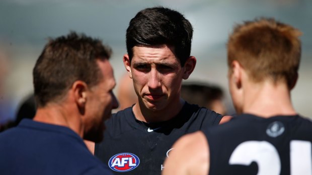 No.1 draft pick Jacob Weitering will be lining up for Carlton, but skipper Marc urphy won't play.