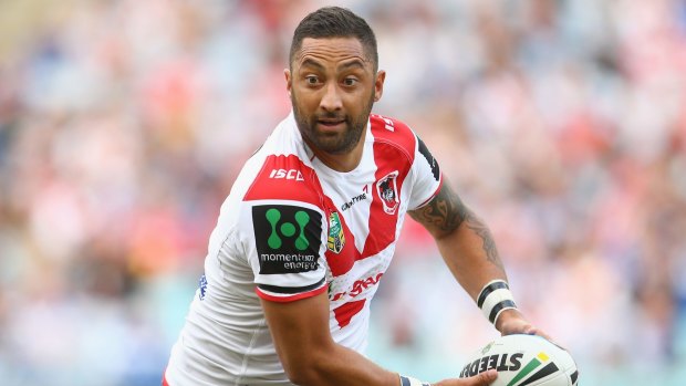 Enjoying his footy: Benji Marshall .