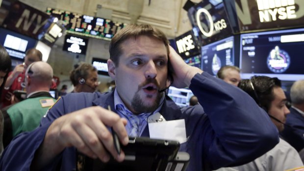 US stocks tumbled as disappointing earnings sent consumer and technology shares lower