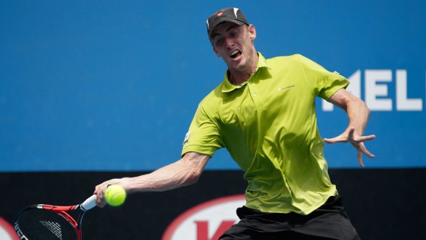 John Millman advanced after his opponent retired.