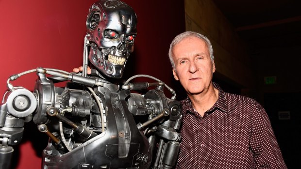 'Microsoft Word is as sophisticated as I get': James Cameron attends a 30th Anniversary Screening Of <i>The Terminator</i> in Hollywood.