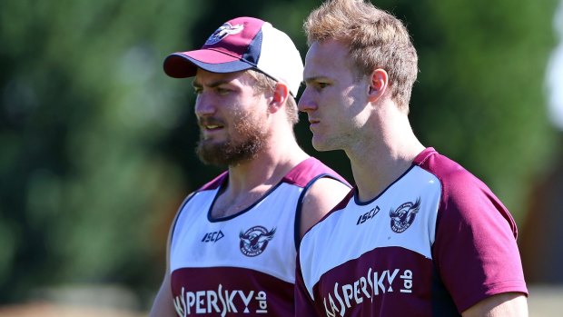 In demand: Kieran Foran and Daly Cherry Evans.