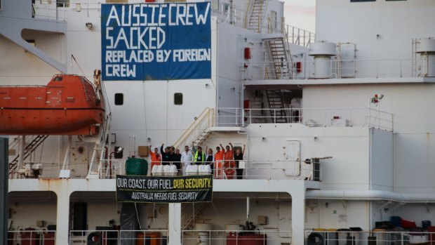 The crew of the Alexander Spirit fuel tanker has lost its appeal to the Fair Work Commission. 