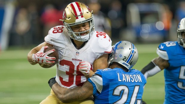 In favour: Jarryd Hayne has supporters at the 49ers. 