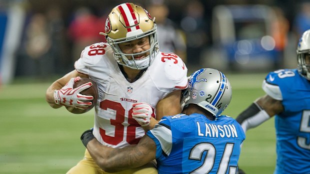 In favour: Jarryd Hayne has supporters at the 49ers. 